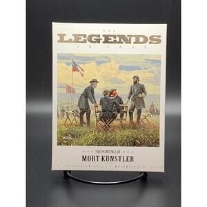 Legends In Gray The Paintings Of Mort Kunstler 12 Civil War Post Cards #89434